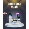 iPhone, AirPods ve Akıllı Saat Uyumlu Çoklu Şarj Cihazı