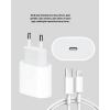 iPhone ve iPad Uyumlu 20W Güvenli USB-C Hızlı Şarj Adaptörü
