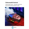 K98 Pro Oyuncu HD Ses Mikrofonlu Işıklı Metal Kasa iOS Android Uyumlu Bluetooth Kablosuz Kulaklık