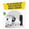Kablosuz 4K Projeksiyon – Wi‑Fi 6 & Bluetooth 5.0 ile Oyun ve Uygulama Merkezli