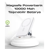 Kablosuz MagSafe Powerbank – iPhone Uyumlu, 10000 mAh, Isı Dağılımlı