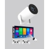 Kablosuz Projeksiyon Cihazı 4K Destekli HDMI USB Oyun Uyumlu