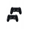 Kablosuz PS4 Oyun Kolu | Wireless Joystick Gamepad | Titreşimli DualShock Uyumlu – Siyah