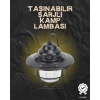 Kamp ve Bahçe İçin Retro LED Fener – Sıcak Işık, Uzun Ömürlü Batarya