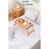 Katlanabilir Bambu Keyif Tepsisi