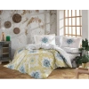 Kingsize Poplin Nevresim Amanda Sarı
