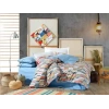 Kingsize Poplin Nevresim Mikado Hardal