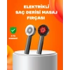 Kırmızı Işık Terapi Saç Derisi Masaj Tarağı 3 Modlu Yağ Hazneli