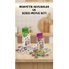 Manyetik Mıknatıslı Eğitici Hayvan ve Sebze Meyve Oyuncak Seti 56 Parça