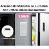 Manyetik Mini Sihirli Yazı Tahtası 5,5 - 14 cm