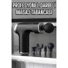Masaj Tabancası 4 Başlıklı Kas ve Vücut Ağrıları İçin Şarjlı Darbeli