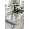 Mermer Desenli Sticker Folyo Atina Grisi 60cm*5mt T04