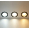 NOAS YL38 0530 Siyah Kasa Led Spot 5W 3 Renkli
