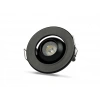 NOAS YL94 0201 Siyah Kasa 1W Led Spot 6500K Beyaz Işık