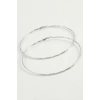 Noktalı Metal Halka Küpe 8-9-10 cm