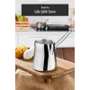 Paslanmaz Çelik 750 ml Büyük Boy Cezve ( 9 Fincan Ölçüsünde )