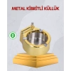 Paslanmaz Çelik Küllük Çakmaklı Masa Üstü Kullanım