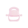 Pembe Bebek Silikon Diş Kaşıyıcı