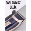 Profesyonel Şarjlı Saç ve Sakal Traş Makinesi Kolay Kullanım