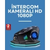 Q28 Kask Kulaklık 1080P HD Kamera – Bluetooth 5.3, Su Geçirmez, Gürültü Azaltma