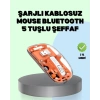 Şarjlı Ergonomik Fare – 1600 DPI, Sessiz Tıklama Özellikli