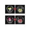 Şarjlı Mini El Rondosu Doğrayıcı Taşınabilir 250 ml Çelik Bıçaklı