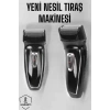Şarjlı Paslanmaz Çelik Bıçaklı ve Kablosuz Saç Sakal Tıraş Makinesi