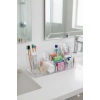 Şeffaf Akrilik Banyo Kozmetik Düzenleyici Organizer 13x22x8 cm