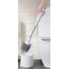 Silikon Deterjan Hazneli Esnek Tuvalet Fırçası Banyo Temizlik Ürünü