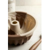 Silikon Dilimli Kek Kalıbı & Yapışmaz Isıya Dayanıklı Kek Pişirme Gereci (16 cm)