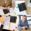 Silinebilir D Yazı Tabletli,Kalemli Katlanabilir Bilimsel Hesap Makinesi
