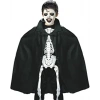 Siyah Renk Yakalı Halloween Pelerini 90 cm