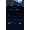 Siyah RGB Aydınlatmalı Kablosuz Oyuncu Kulaklığı - Aktif Gürültü Önleme ve Mikrofonlu