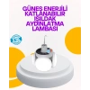 Solar Enerjili Katlanabilir Led Kamp ve Bahçe Lambası