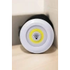 Spot Lamba Led Işık 3lü Uzaktan Kumandalı Pilli Yapışkanlı Kablosuz