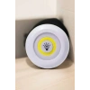 Spot Lamba Led Işık 3lü Uzaktan Kumandalı Pilli Yapışkanlı Kablosuz