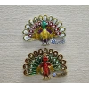 Swarovski Taşlı Tavuskuşu Magnet