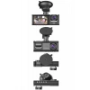 TA-01 Siyah 1080p Araç içi 3 Kameralı Lcd Ekranlı Gece Görüşlü , G-sensör , Geri Görüş Kamera