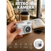 Taşınabilir Cep Boy Dijital Kamera LED Işıklı 1080P Video Çekim Yeni Nesil