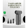 Taşınabilir Şarjlı Güçlü Hava Üfleme Aleti Çok Yönlü Kullanım