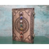 Taşlı Deri Defter Model 13