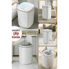 Temassız Sensörlü 20 Litre Çöp Kovası UV Işıklı Koku Geçirmez Mutfak Banyo Kullanımı