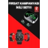 TWS Bluetooth Kulaklık ve Akıllı Saat Uyku Takibi Nabız Ölçer Uzun Pil Ömrü