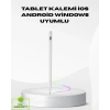 Type-C Şarjlı Dokunmatik Kalem – iPad, iPhone ve Android Uyumlu, Sessiz Çalışan