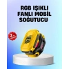 Yarı İletken Çipli RGB Işıklı Telefon Soğutucu