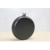 Yuvarlak Tekli Matara 8 Oz Siyah