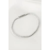 Zirkon Taşlı Suyolu Bileklik 4 mm