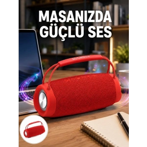 10W Güçlü Stereo Ses Sunan IPX6 Bluetooth Hoparlör Yeni Nesil
