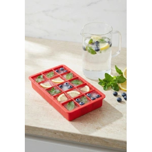 15 Hazneli Silikon Buz Kalıbı & Çok Amaçlı Buzluk Ve Dondurucu Organizeri 12x19 cm