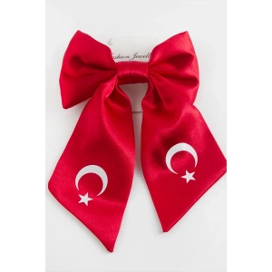 29 Ekim Ay Yıldızlı Fiyong Otomatik Toka